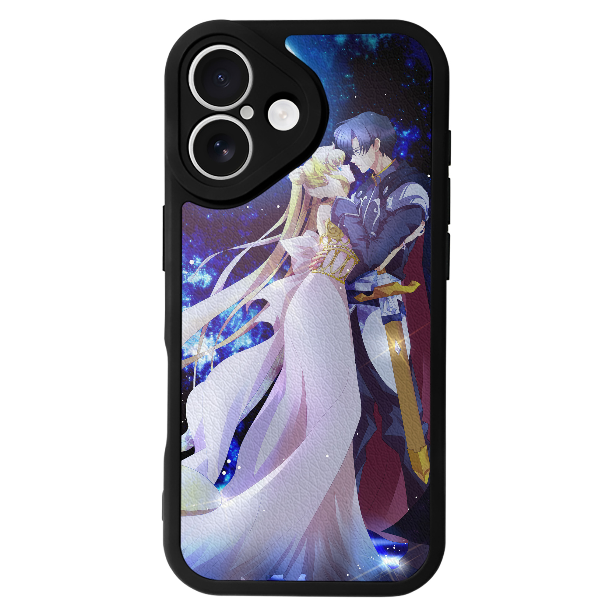 （画像用） 美少女戦士セーラームーン Sailor Moon 【iPhone 16シリーズ対応】シリコンスマホケース（レザー調） 材質：シリコン